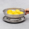 Stainless Steel Low Punching Bowl/Punching Bowl + Tray Set 28.5cm