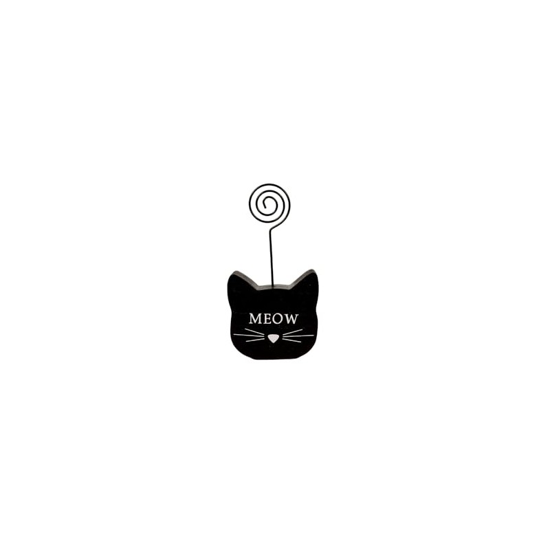 Hanna Roberts Cat Picture Holder, Meow with Whiskers, 5" x