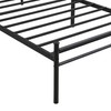 LUMISOL Twin Size Metal Bedframe, Metal Bed Frame with Headboard