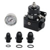 LokoCar Fuel Pressure Regulator AN8 Feed & AN6 Return Line