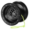 2pcs Competitive Yoyo Aluminum Alloy Yoyo Ball with Strings and