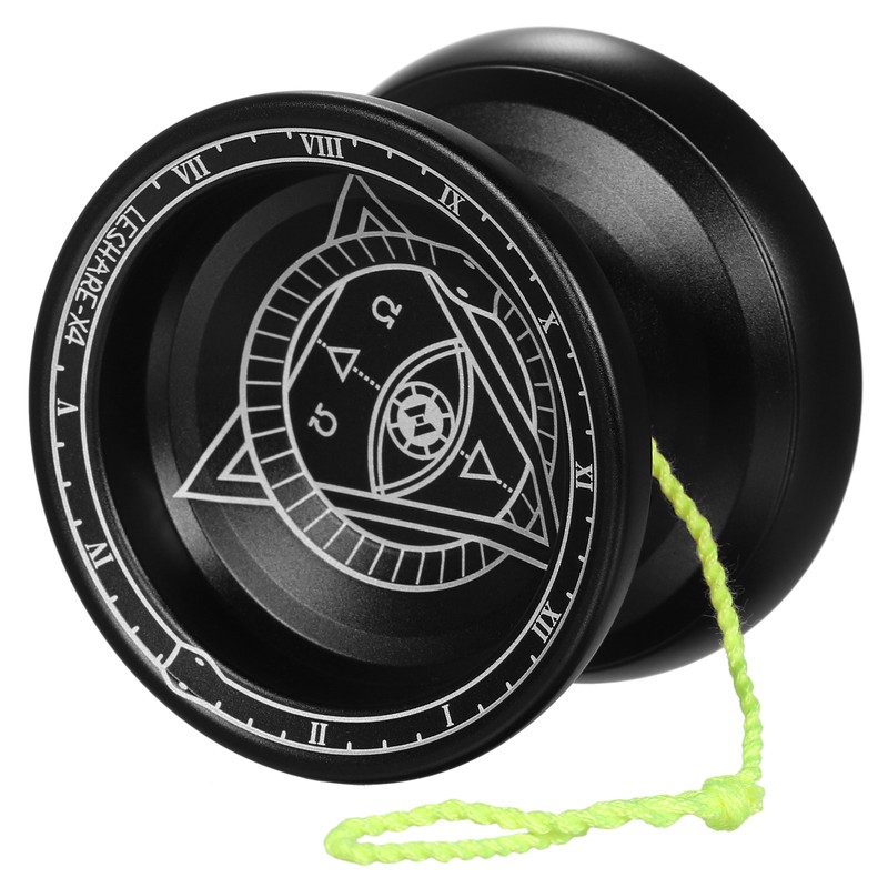 2pcs Competitive Yoyo Aluminum Alloy Yoyo Ball with Strings and