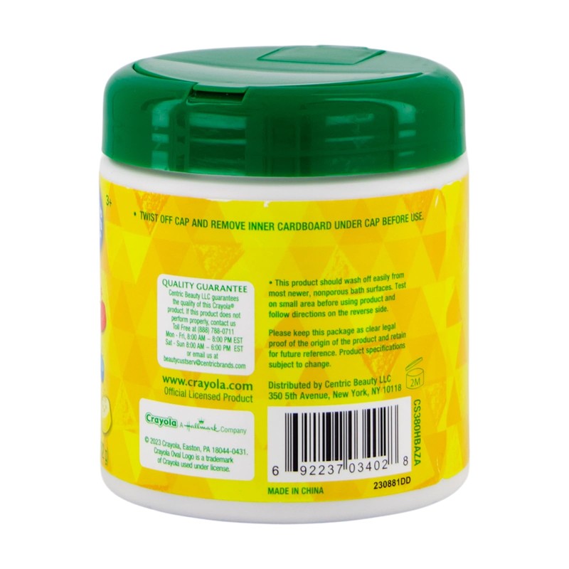 Crayola Bathtub Markers and Crayola Color Bath Drops, 60 tablets