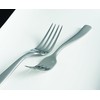 Fortessa Lucca 18/10 Stainless Steel Flatware, 5 Piece Place Setting,