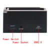 HDD Docking Station Dual Bay 480Mbps USB2.0 to SATA IDE