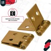KOTARBAU Box Hinge Pack of 10 Rolled Table Hinges Furniture