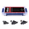 Hilitchi 460-Pcs M3 M4 M5 Hex Socket Flat Head Countersunk