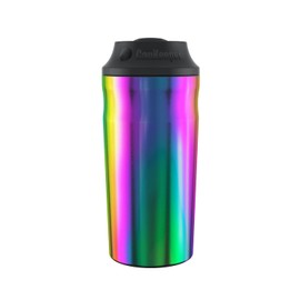 CanKeeper 3-In-1 - FITS 12oz, 16oz and Slim Cans - Keep Your Can Cold For Hours - Double Walled and Vacuum Insulated Can Cooler - Lid Keeps Cold In, Dirt Out (Neo Chrome)