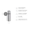 Alfi isoTherm Perfect 5107205035 Vacuum Flask Stainless Steel with Screw