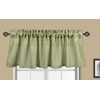 Aiking Home Window Curtain Valances, Faux Linen Textured Semi-Sheer Polyester