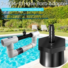 7-1434-01 Hose Barb Adapter for Del Ozone lnjector Manifold IU-201,IU-206,IU-211