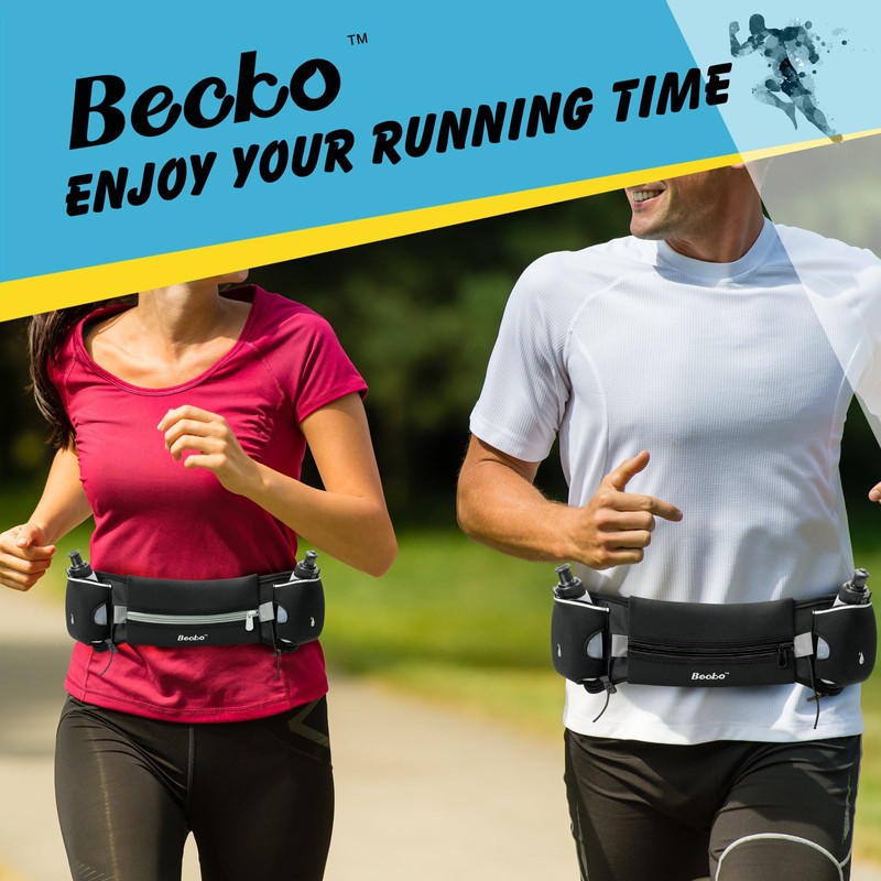 Becko Lightweight & Durable Running Belts Fitness Workout Belt for