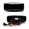 iJDMTOY Black-Out Smoked Lens Amber Sequential Blink LED Fender Side