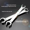 Vogueing Tool Brake Pipe Spanner 19x22MM Open Ring Spanner Metric