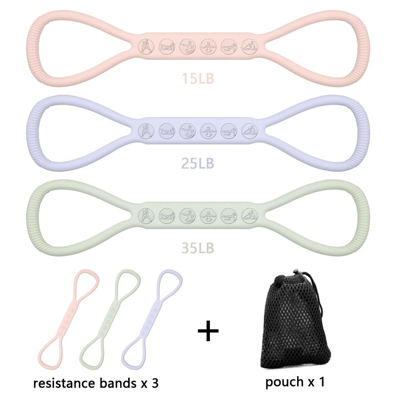 2025 Upgraded Figure 8 Resistance Band for Physical Therapy, Shoulder