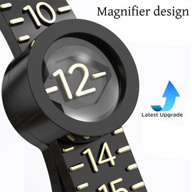 Ring Sizer 2PCS Measuring Gauge, 1-17 US Rings Size, Plastic Finger Sizing Measure Tool, Reusable (2PCS)