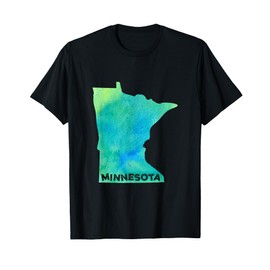 Minnesota Shirt Women Men Kid Gift Roots State Map Home Love T-Shirt