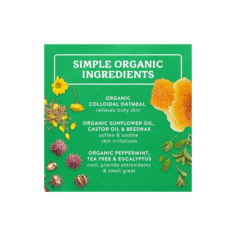 Badger After Bug Balm - Bite Relief Stick - 0.6oz