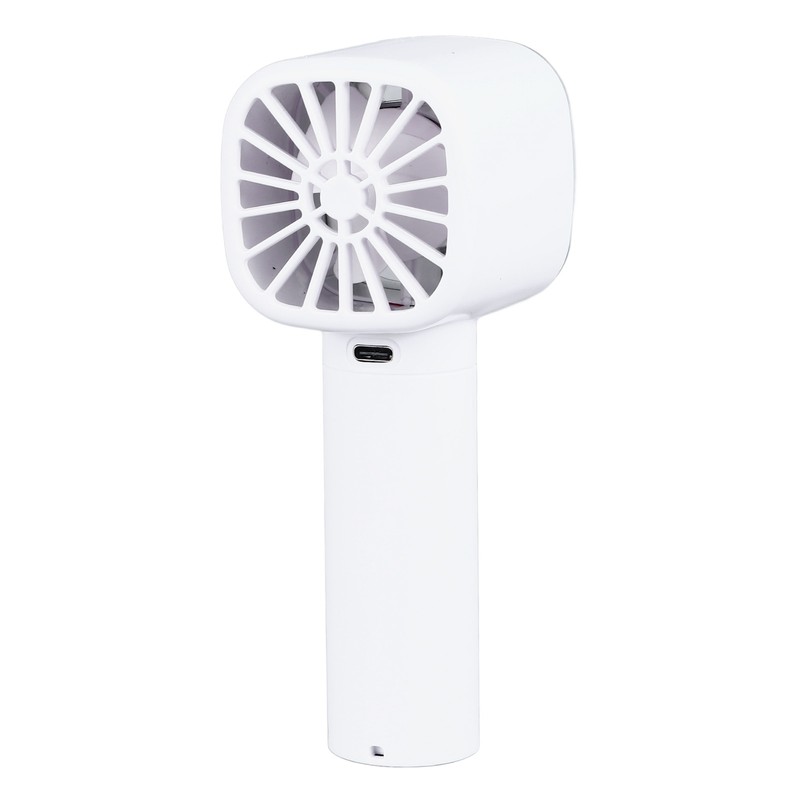 Handheld Turbo Fan ABS 3 Speeds USB Rechargeable Mini Portable