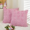 LOMCHEN Easter Throw Pillow Covers 16x16 inch Set of 2