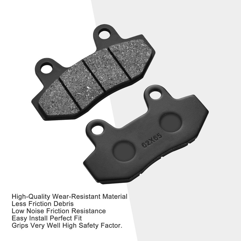 GOOFIT Scooter Brake Pads Brakes for 150cc 200cc 250cc ATV