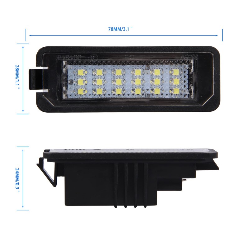 Godimg LED Number Plate Light Golf 4 5 6 7