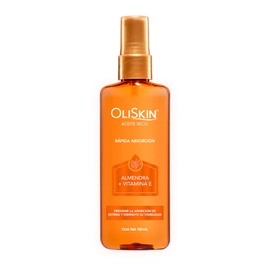 OliSkin | Aceite Seco de Almendra más Vitamina E, Brinda Elasticidad, 100ml