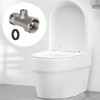 Bidet T Adapter, 7/8” x 7/8” x 3/8” T Valve