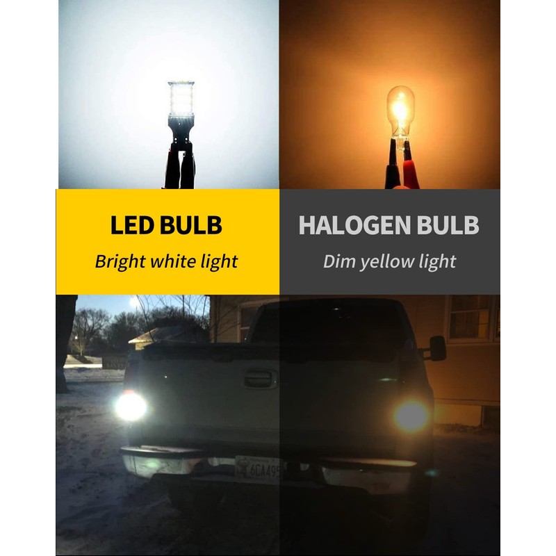 MEALAM T15 921 912 906 LED Bulbs 2835 Chipsets Compatible