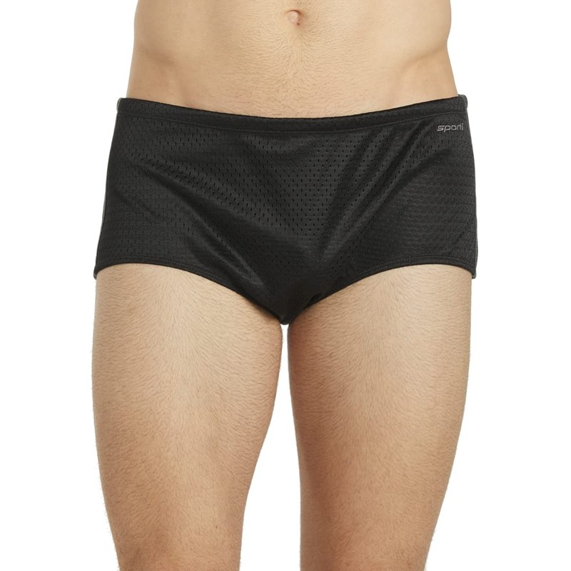 Sporti Mesh Training Suit, Black/Charcoal, 30