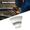 X AUTOHAUX 2pcs 45 Degree Stainless Steel Bend Exhaust Elbow