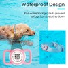 ThinkPet Airtag Holder Nylon Dog Collar with Smart ID QR