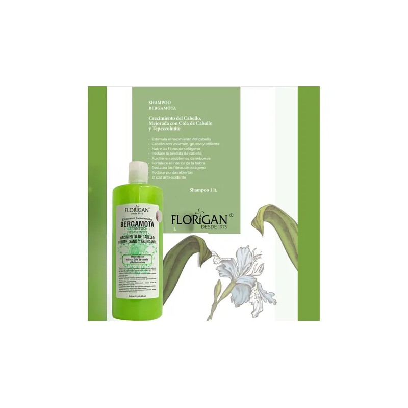 Bergamota Kit 2 Shampoos 1 Tonico Florigan®