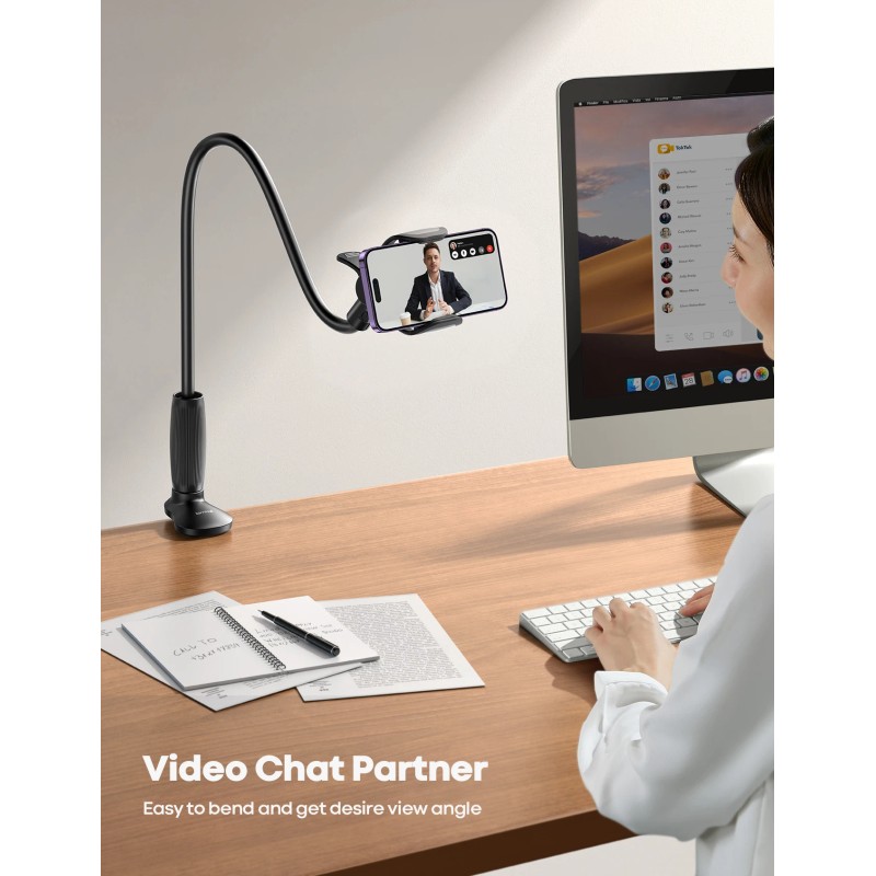 Lamicall STGP01 Universal Phone Mount Extra Long Flexible PVC Arm
