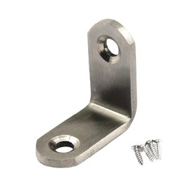 20 Pcs Stainless Steel L Shape Angle Connector with Screws JIAHOU 30x30mm