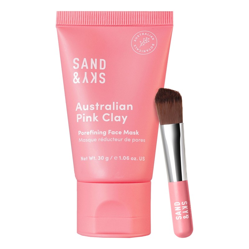 Sand & Sky Australian Pink Clay Porefining Face Mask Deluxe