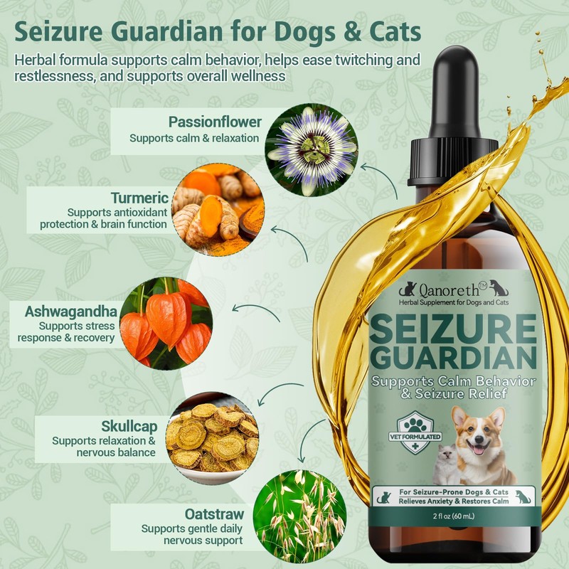 Seizure Guardian for Dogs and Cats – Helps Manage Seizure