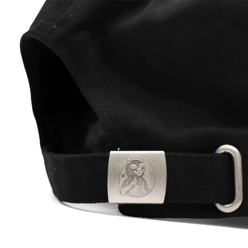 Lord Nermal Pocket 6 Panel Hat, Black (Black)