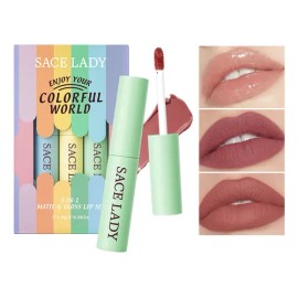 Sace Lady Labial Líquidos Mate Larga Duración Set 3 Pcs Set                                                                                           