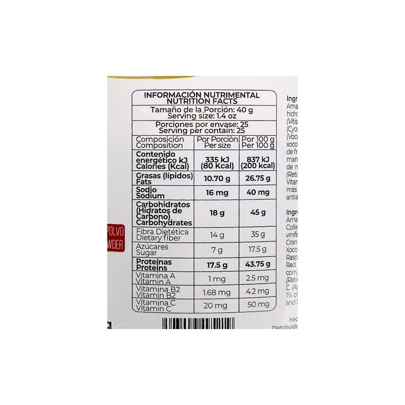 Colágeno Hidrolizado Jugo Rojo 1 Kg Pretty Bee Amaranto Prot