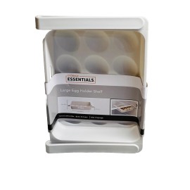 Storage Essentials Refrigerator Egg Storage Drawer Holder Fridge Shelf Space Saver Holds 1 Dozen