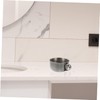 BIUDECO Elegant Men's Shaving Bowl Handle Stainless Steel Bowl for