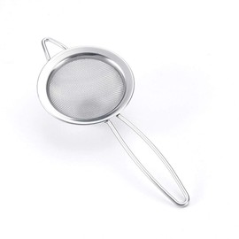 Mini Colador de té de Acero Inoxidable de Malla Fina de 2,6 Pulgadas para Colar té, Cócteles, Tamizar Harina, Azúcar y Especias (malla 30)
