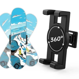 360° Rotating Skateboard Wall Mount - Floating Display Hanger