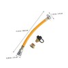 GRIRIW Tractor Trailer Hose Assembly Heavy Duty Air Pipe Kit