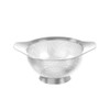 HENDI Vegetable Strainer, Perforated, with Base and 2 Handles, Colander,