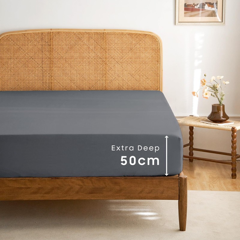 Wake In Cloud - Extra Deep King Fitted Sheet 1