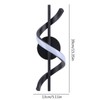 LED Wall Sconce Lighting 18W 3000K Warm White Modern Spiral