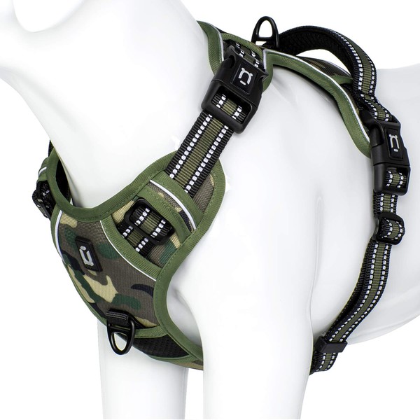 Dog Harness, No-Pull Dog Harness, Chest Harness for Small, Large,