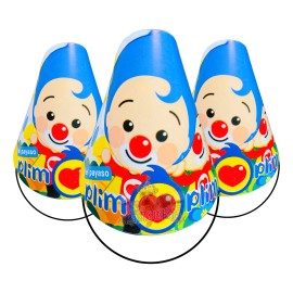 40 Gorritos De Personajes, Fiesta Gorro Cono Sombrero
